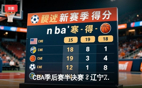 CBA季后赛半决赛：辽宁本钢逆转广东宏远 郭艾伦37分创个人季后赛新高